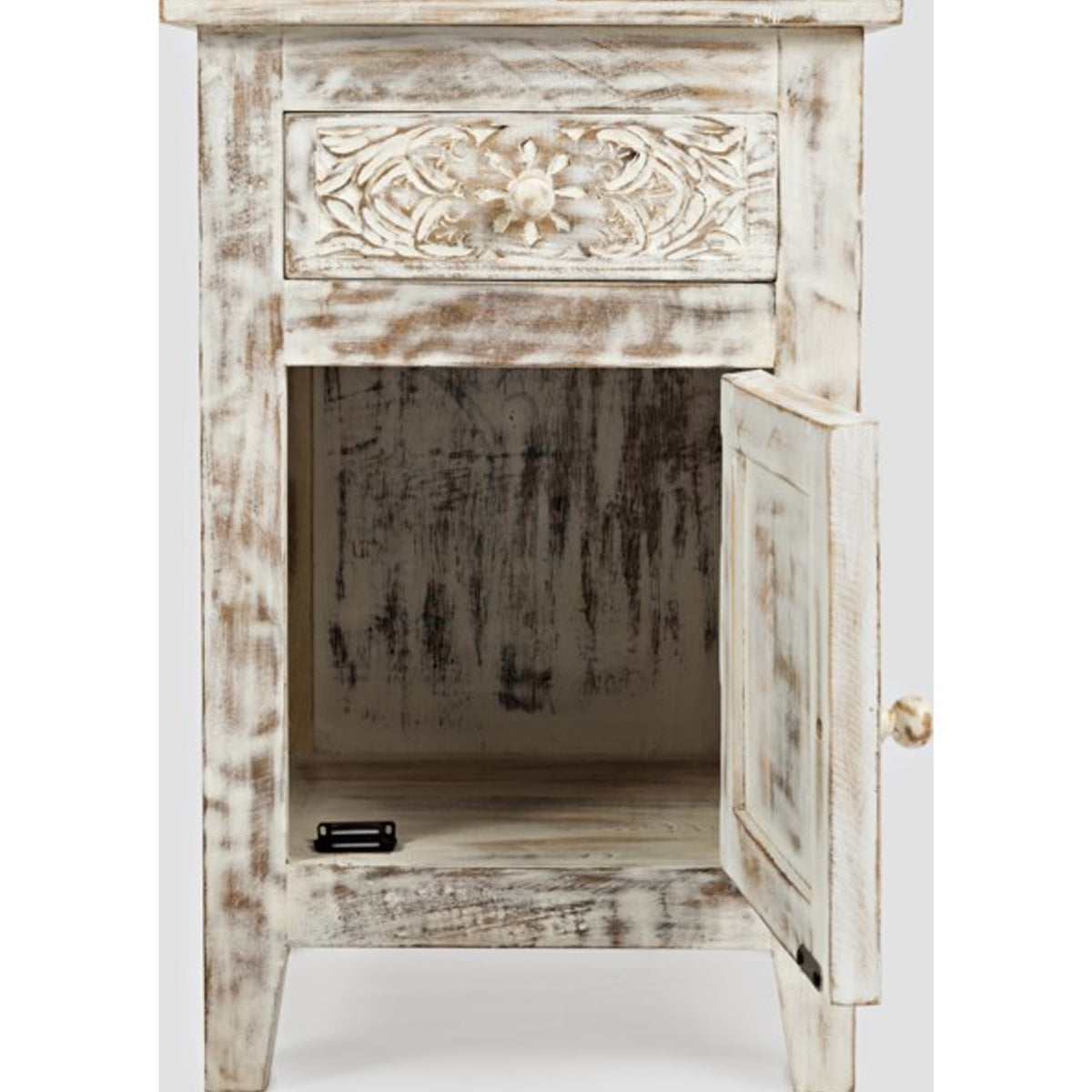 GLOBAL ARCHIVE WHITE ACCENT TABLE