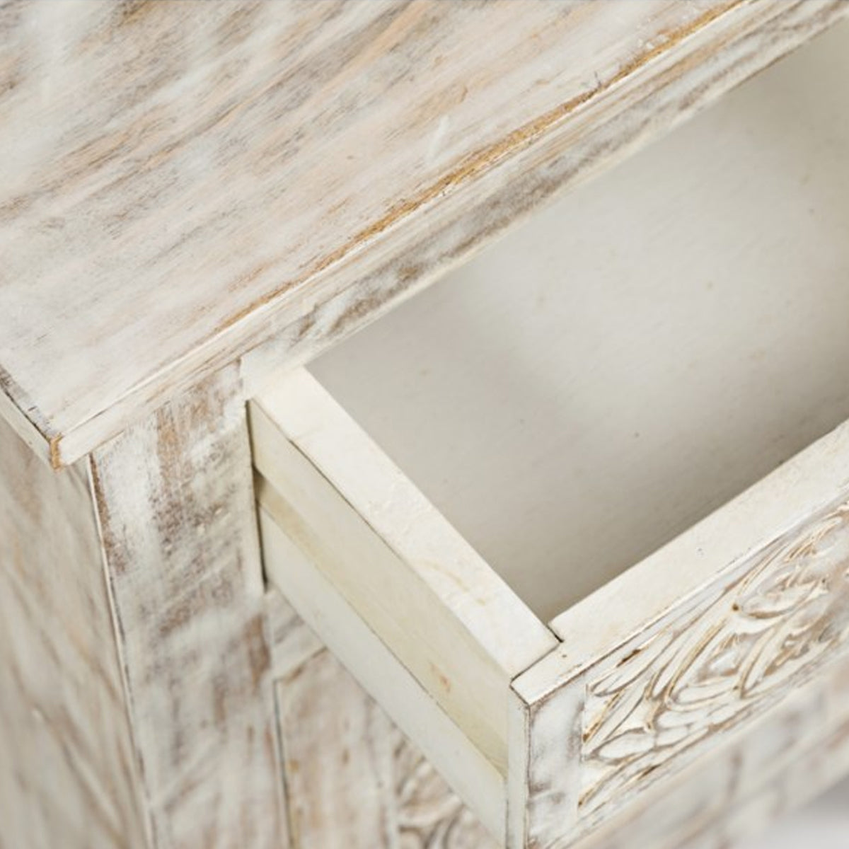 GLOBAL ARCHIVE WHITE ACCENT TABLE