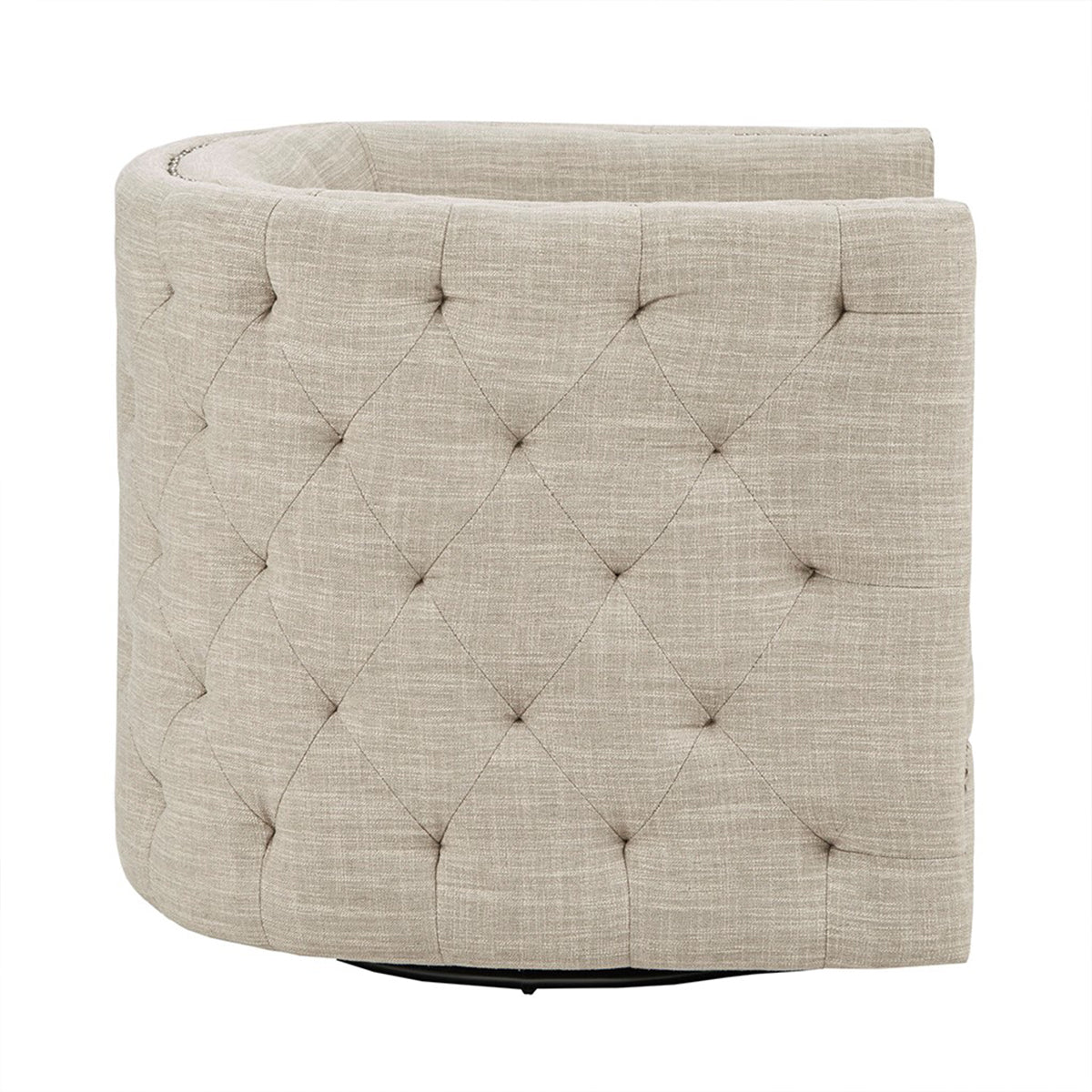 CAPETOWN LINEN SWIVEL CHAIR