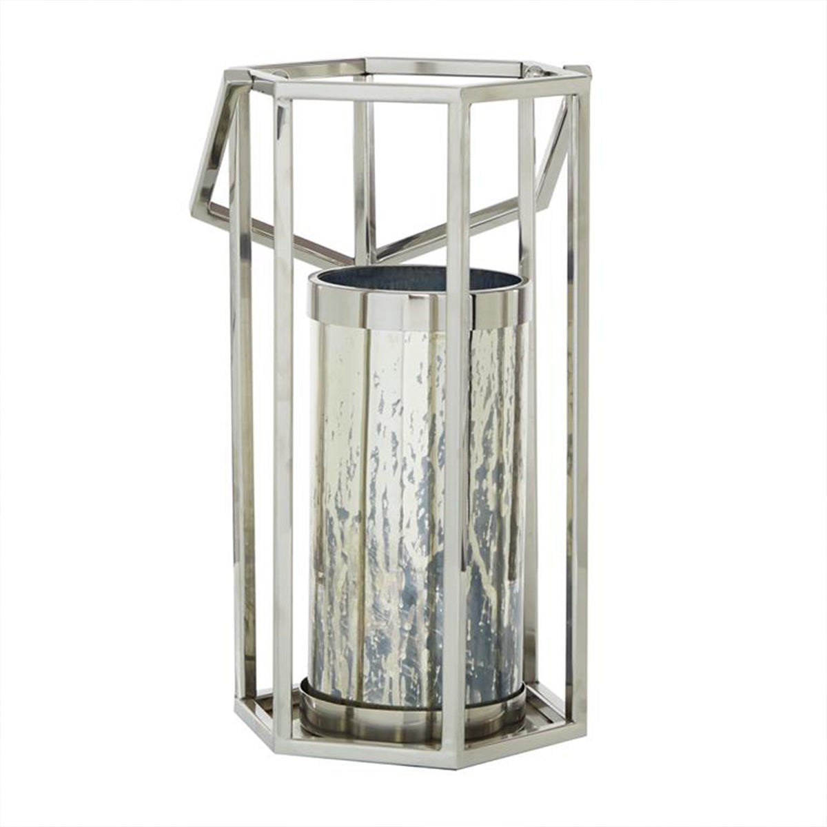 Steel Contemp 18" Lantern