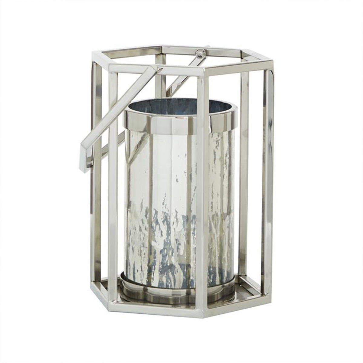 Steel Contemp 13" Lantern