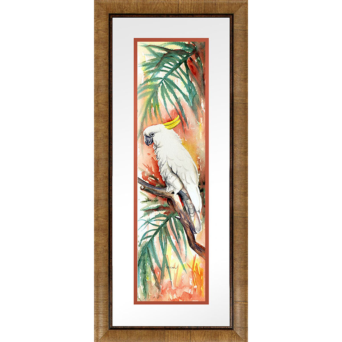COCKATOO II BIRD PRINT