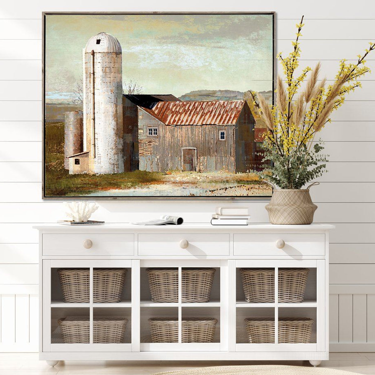 LUBBOCK SILO BARN CANVAS