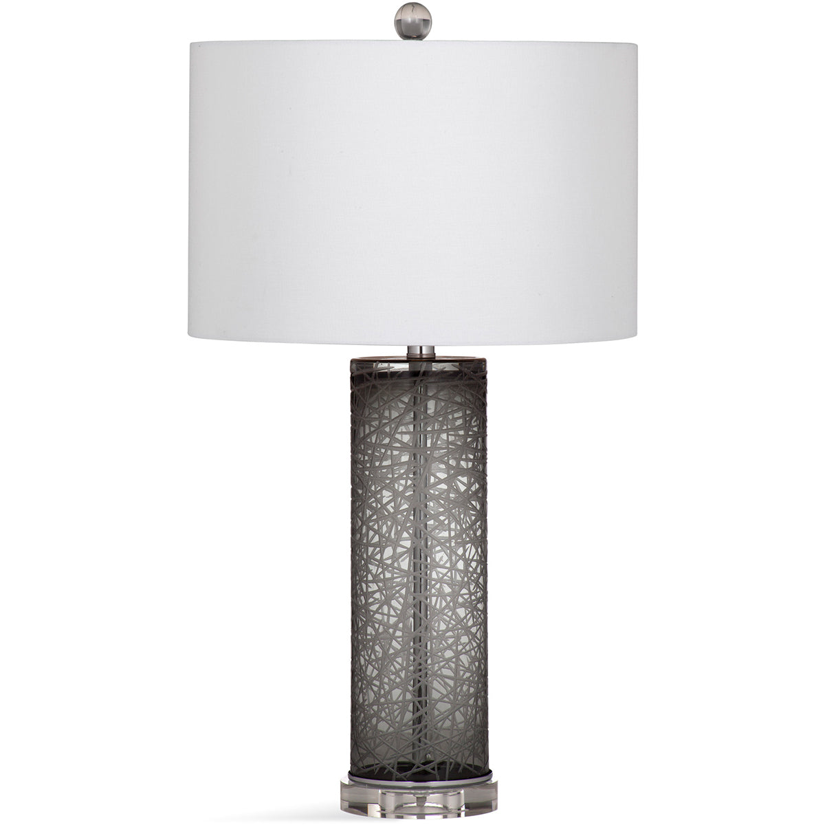 Danbury Charcoal Table Lamp