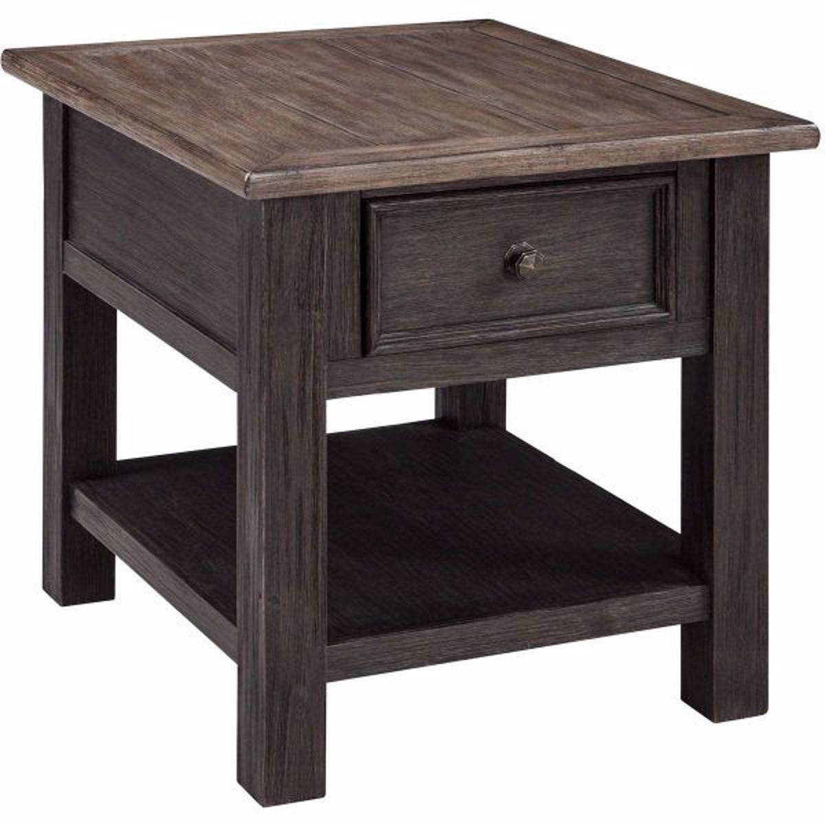 Antiquity Gray End Table