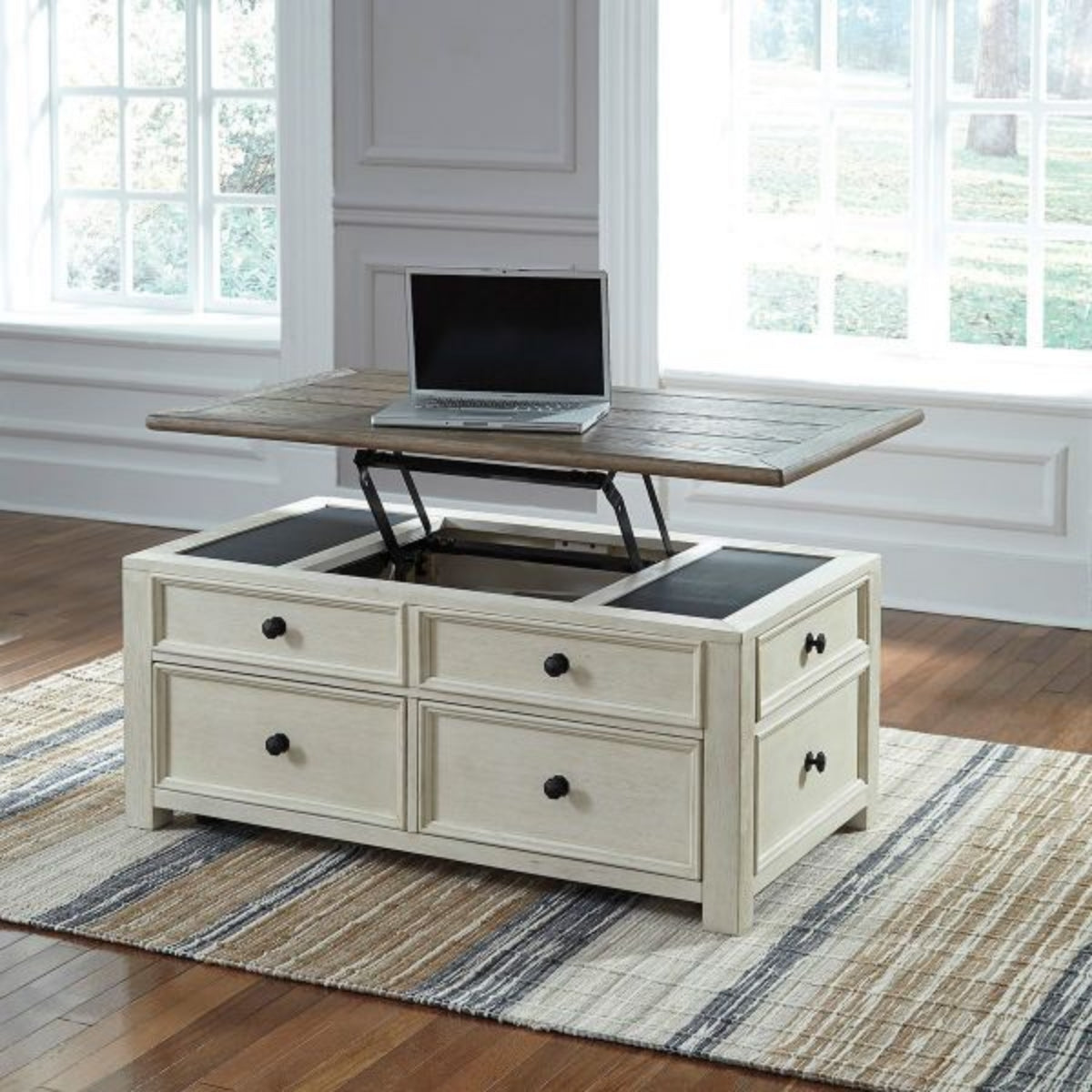 Antiquity Lift Top Cocktail Table