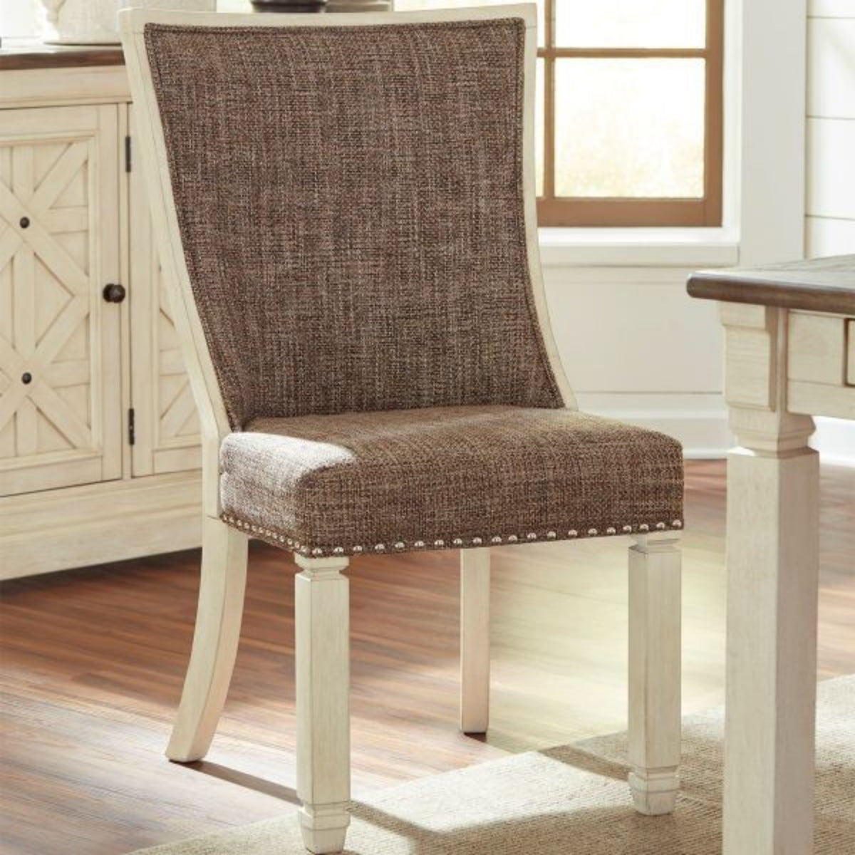 Antiquity Fully Upholstered Side Chair