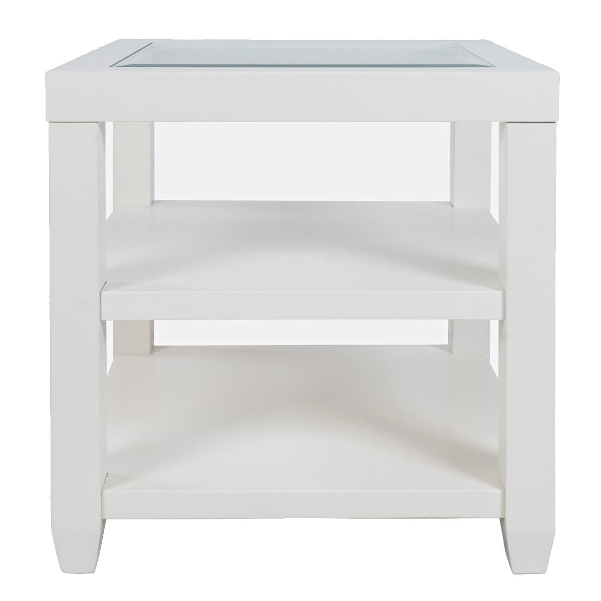 URBAN ICON WHITE END TABLE