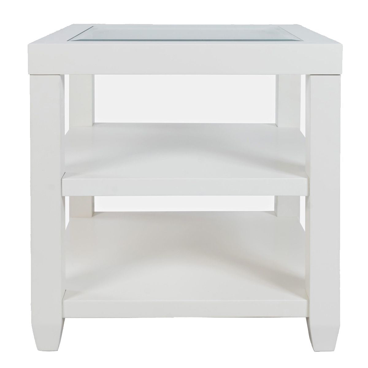 URBAN ICON WHITE END TABLE