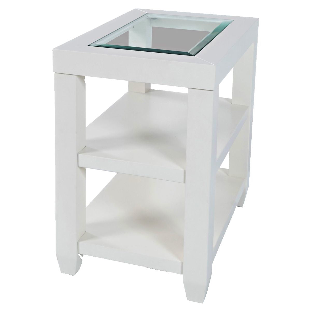 URBAN ICON WHT CHAIRSIDE TABLE