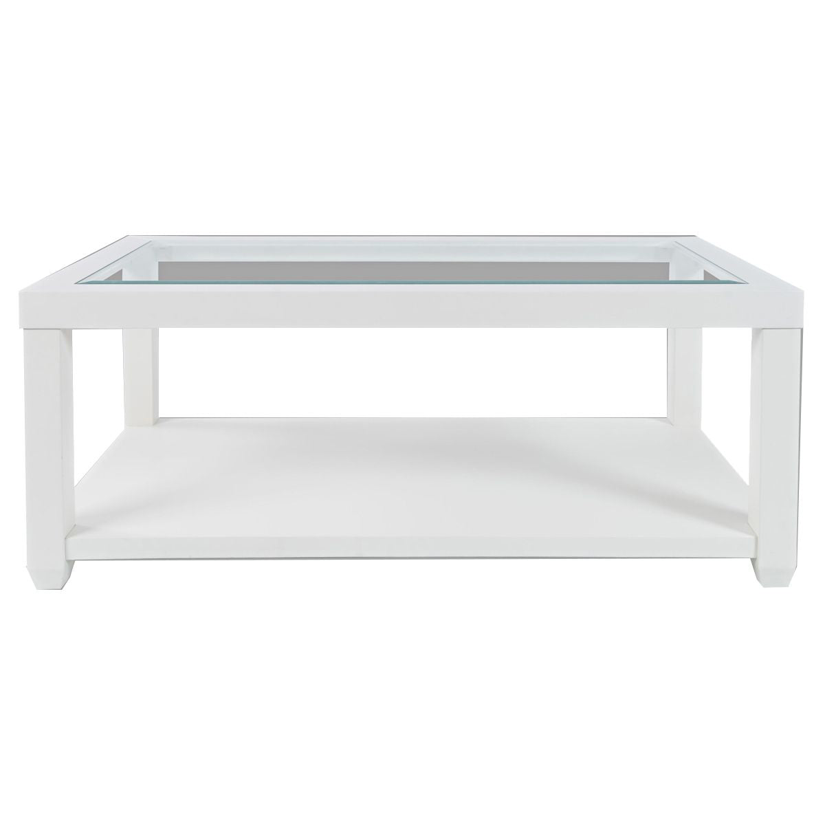 URBAN ICON WHT RECT COFFEE TABLE