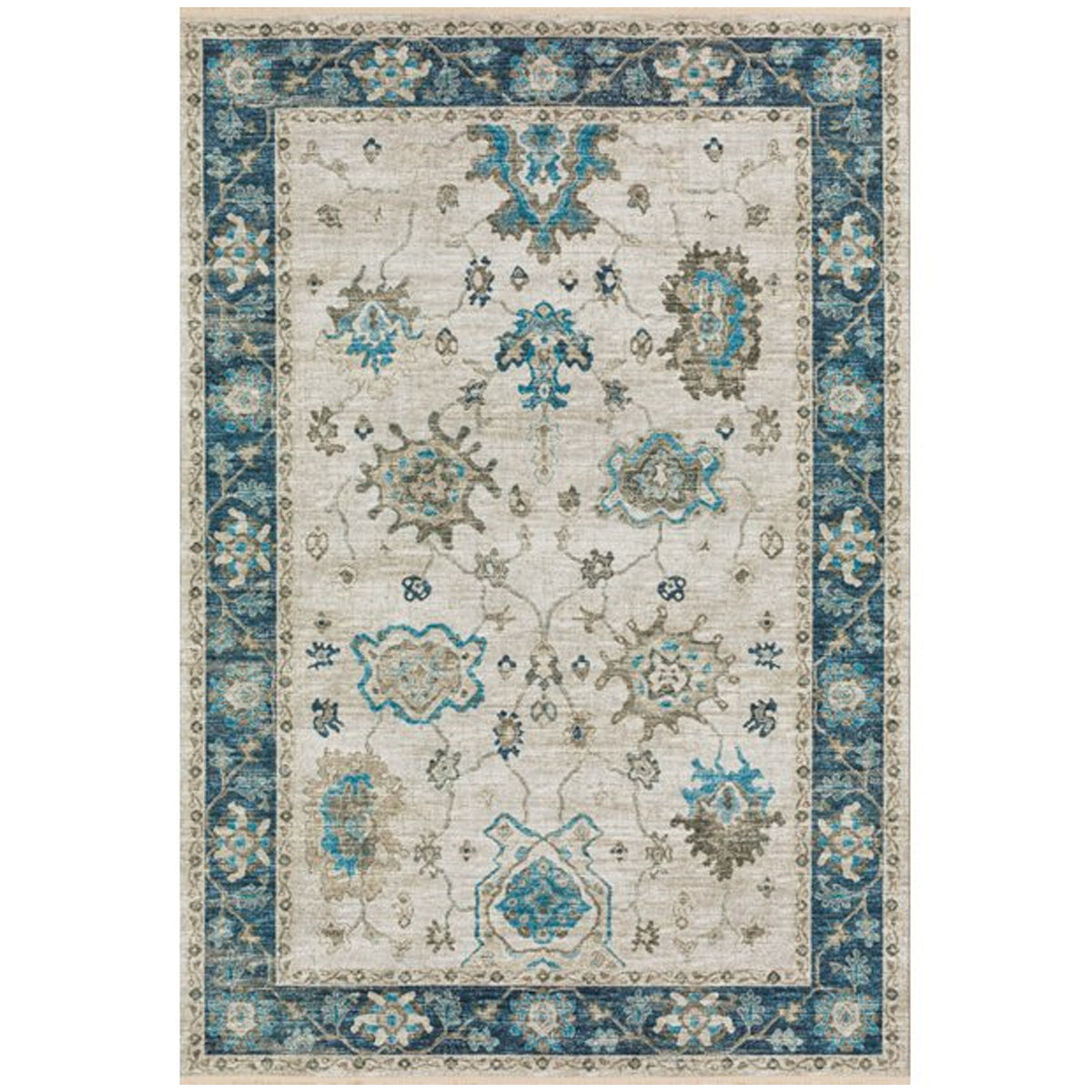 MARBELLA 6 FLAX 5X7'6" AREA RUG