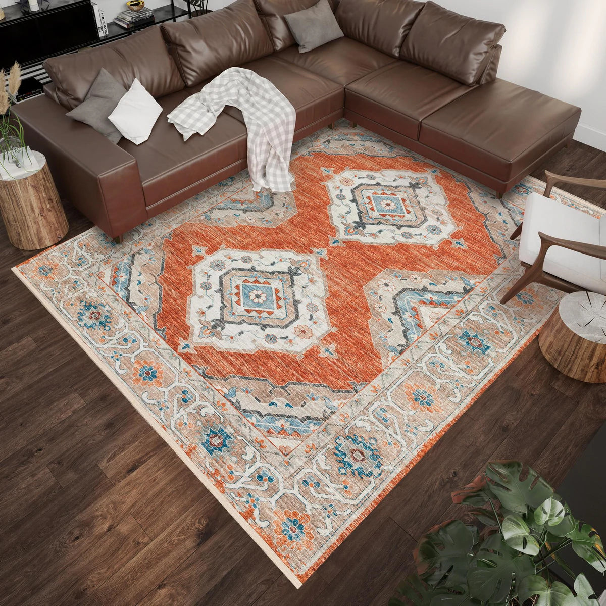 MARBELLA 1 SPICE 5X7'6" RUG