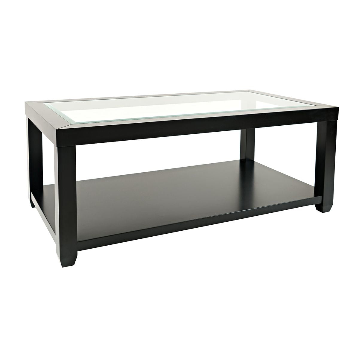 URBAN ICON BLK RECT COFFEE TBL
