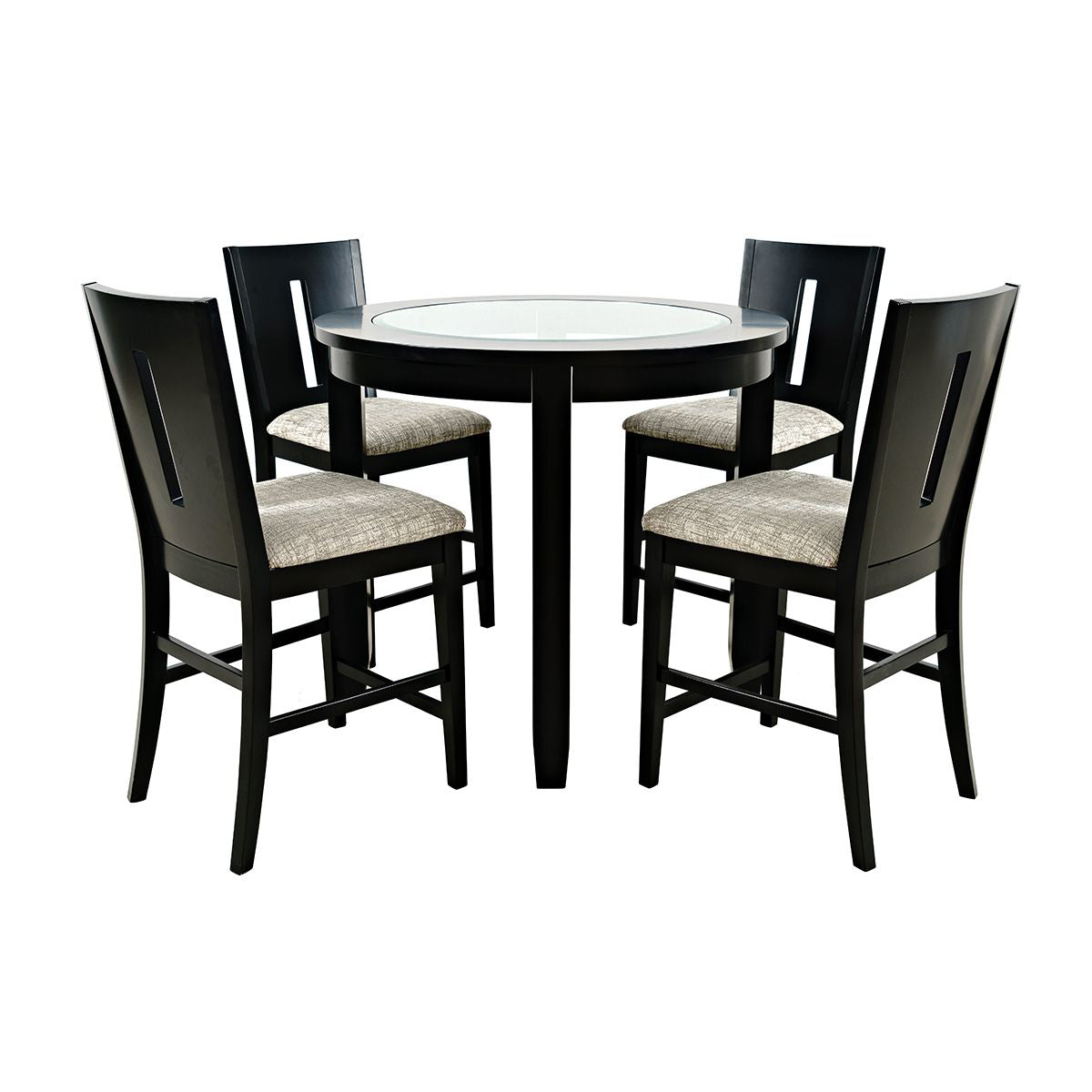 URBAN ICON BLACK 5PC COUNTER SET