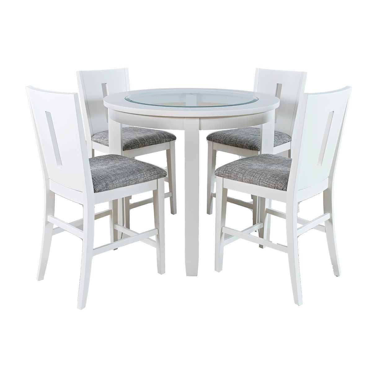 URBAN ICON WHITE 5PC COUNTER SET