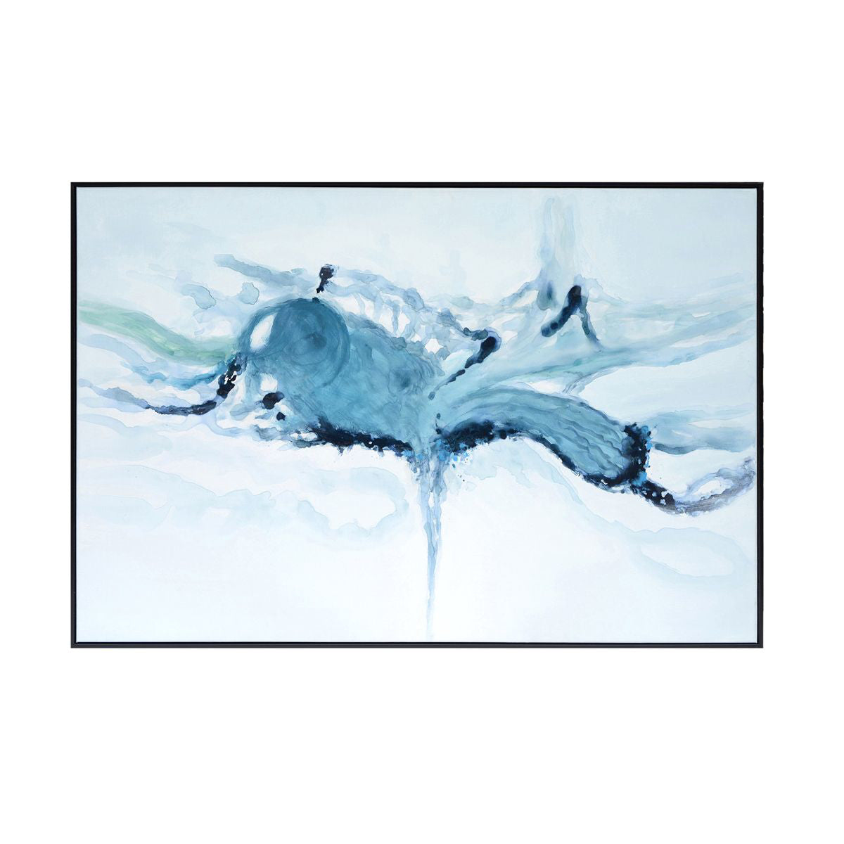 41X61 BLUE ABSTRACT CANVAS