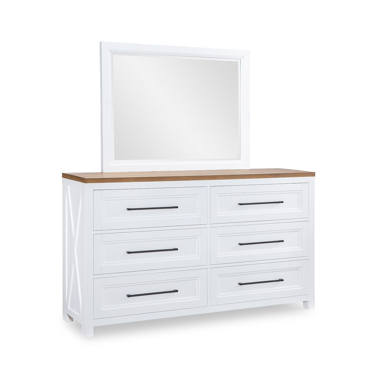 FRANKLIN DRESSER WITH MIRROR