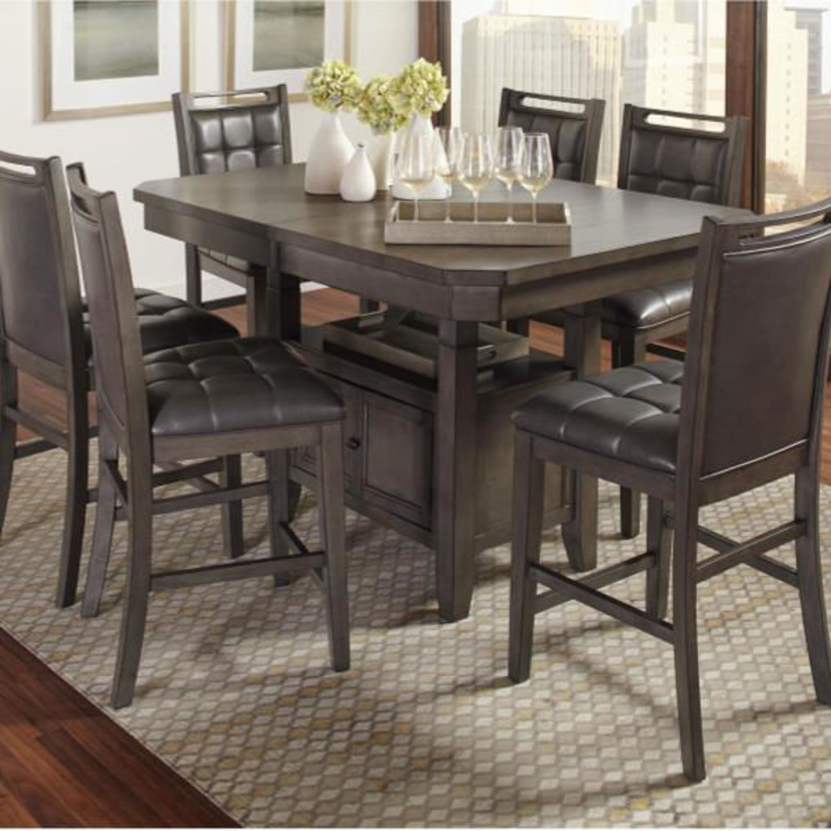 Manchester 7 Piece Counter Height Dining Set