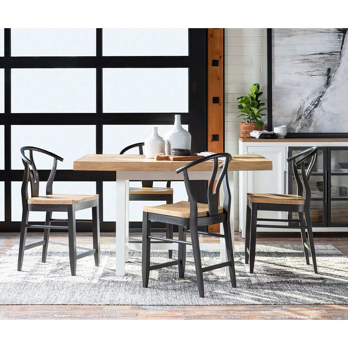 FRANKLIN COUNTER HEIGHT 5PC DINE