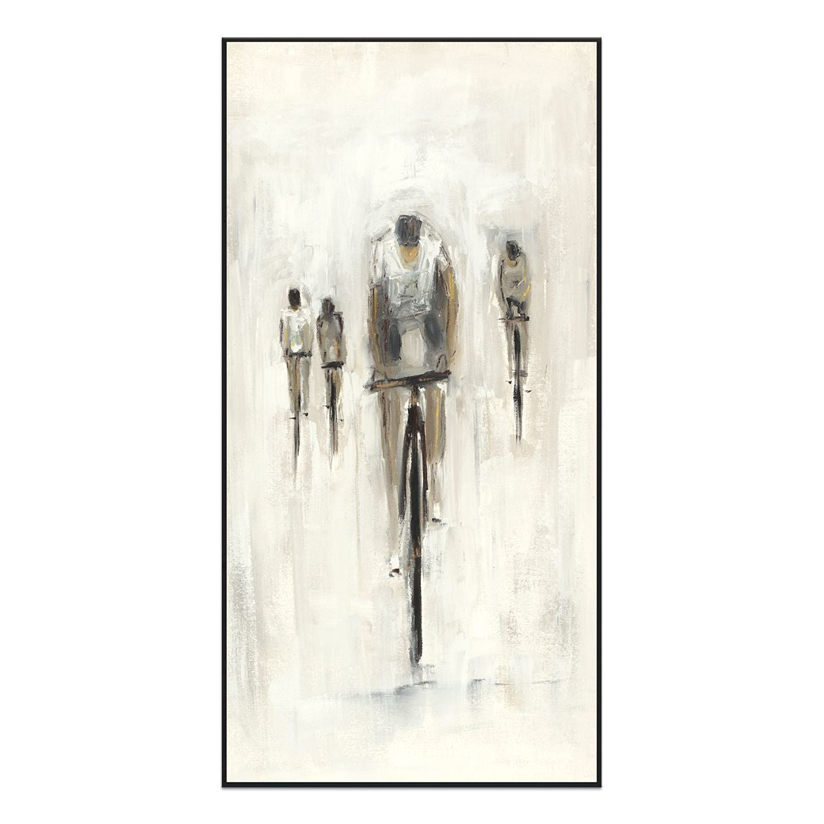 CYCLIST CANVAS ART 40X60 FRMD