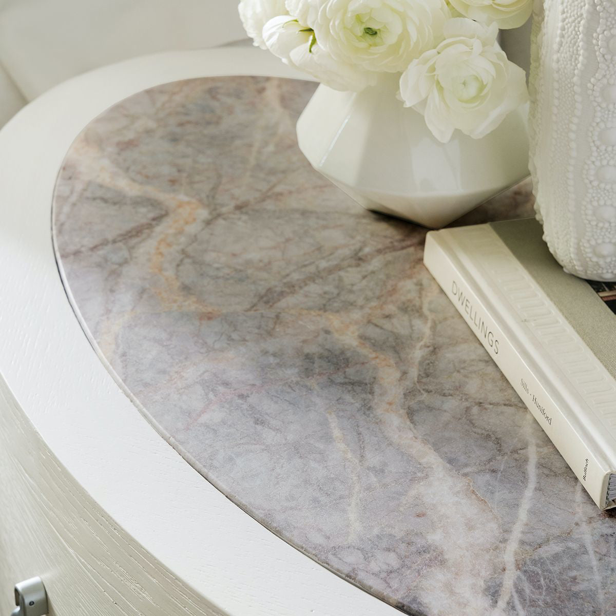 Wavecrest Oval Nightstand