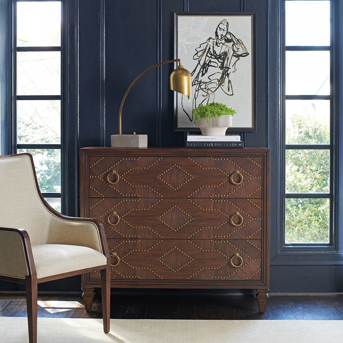 WOODLAND DRAWER HALL CHEST