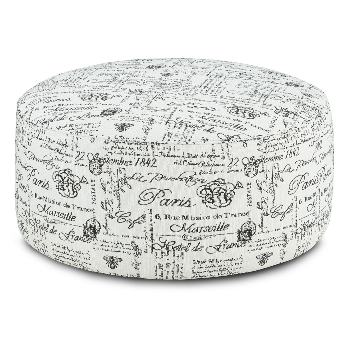 PARISIAN RND COCKTAIL OTTOMAN