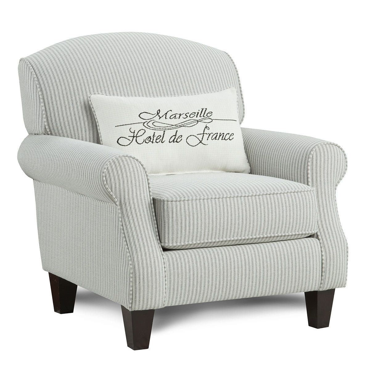 PARISIAN ACCENT CHAIR-STRIPE