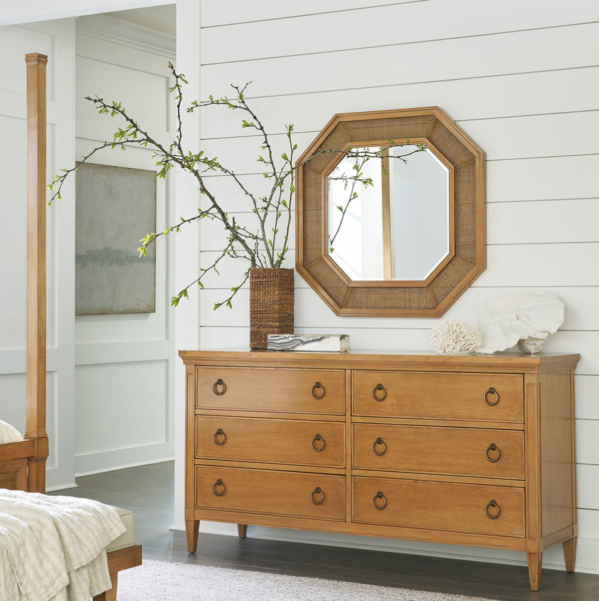 HOBIE DOUBLE DRESSER NUTMEG