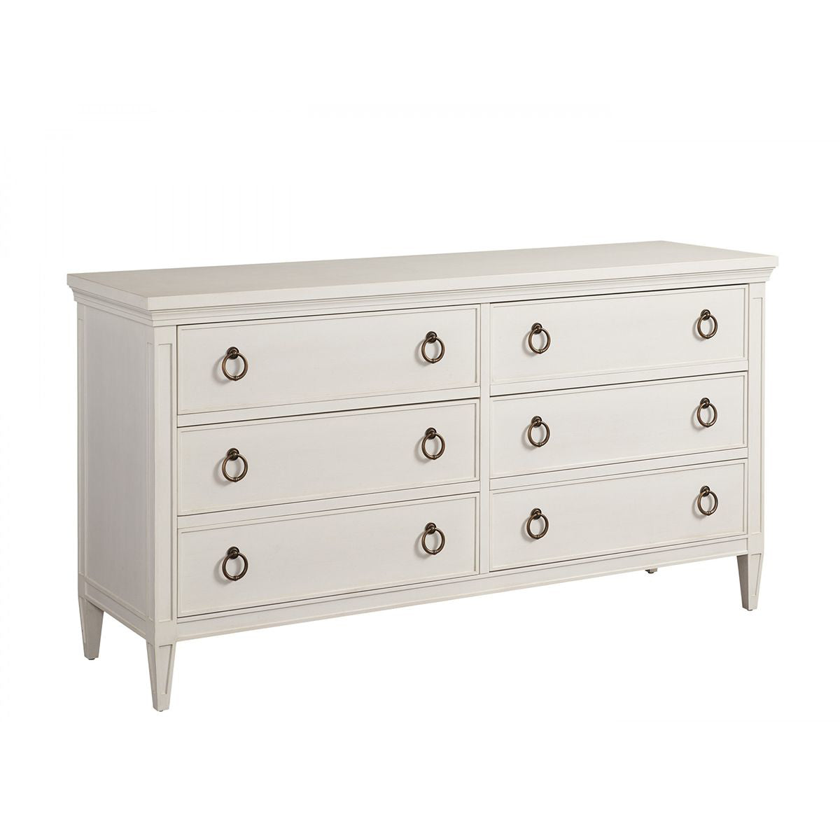 HOBIE DOUBLE DRESSER WHITE