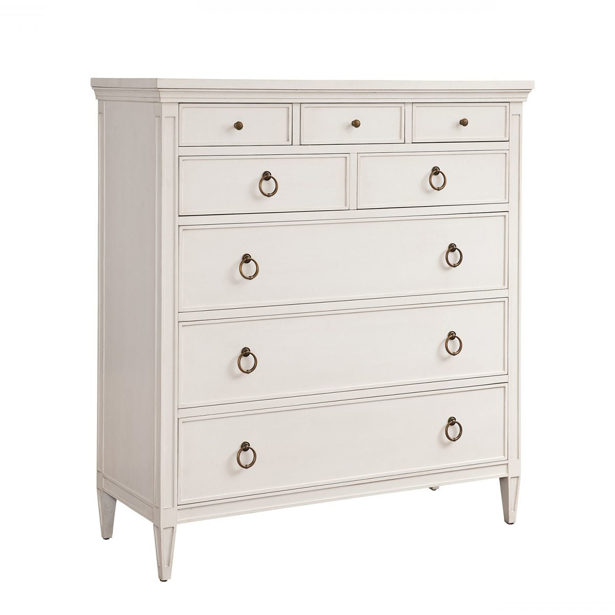 HEISLER DRAWER CHEST WHITE