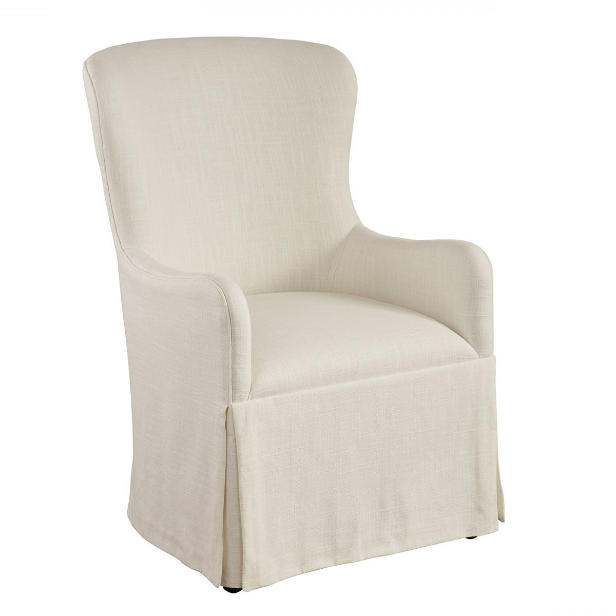 ALISO UPH HOST CHAIR W/CASTERS