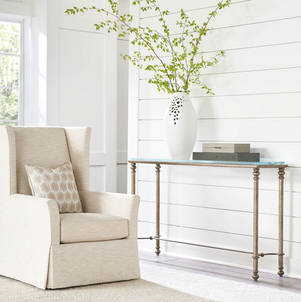 BLUFF METAL CONSOLE TABLE