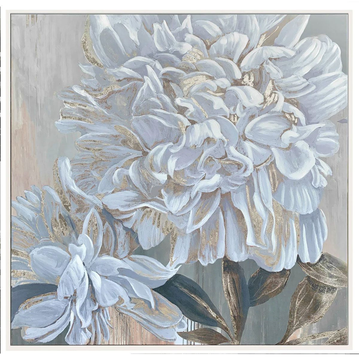 GOLDEN FLORAL I ART