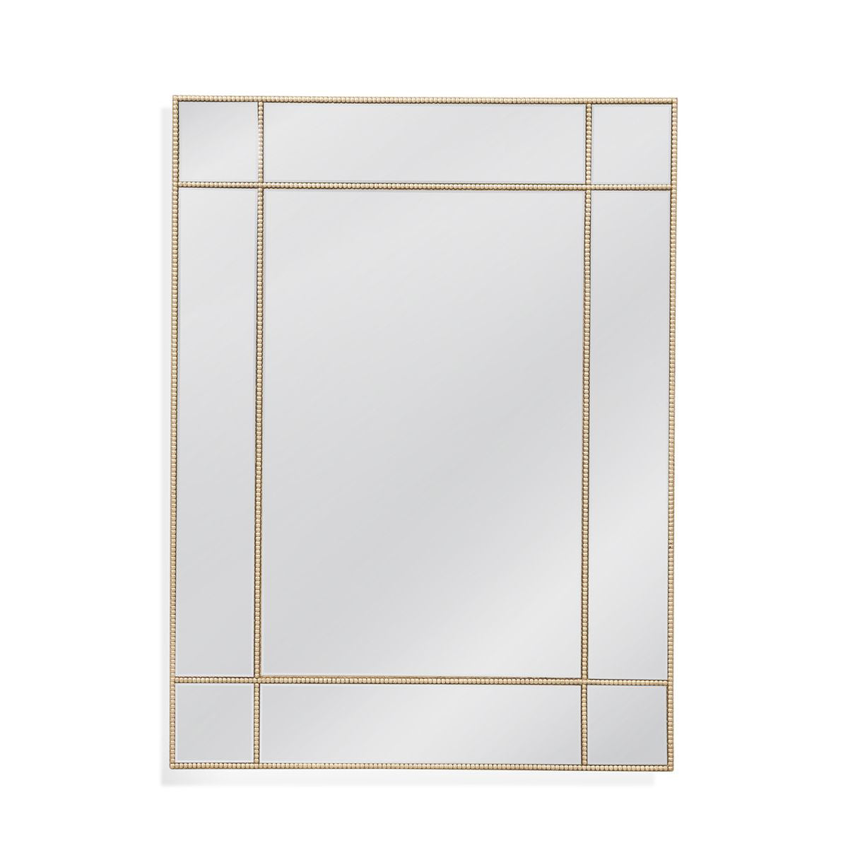 Linda Gld Trim Rect Mirror