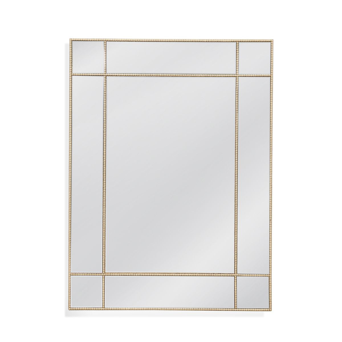 Linda Gld Trim Rect Mirror