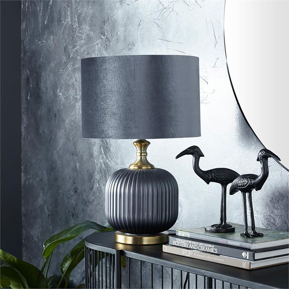 Blue Base/shade Gld Accent Tl
