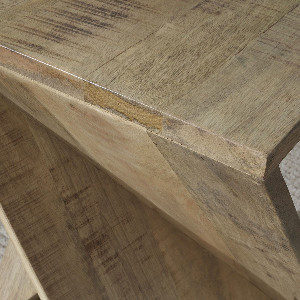 ZALEMONT LGT WOOD TABLE