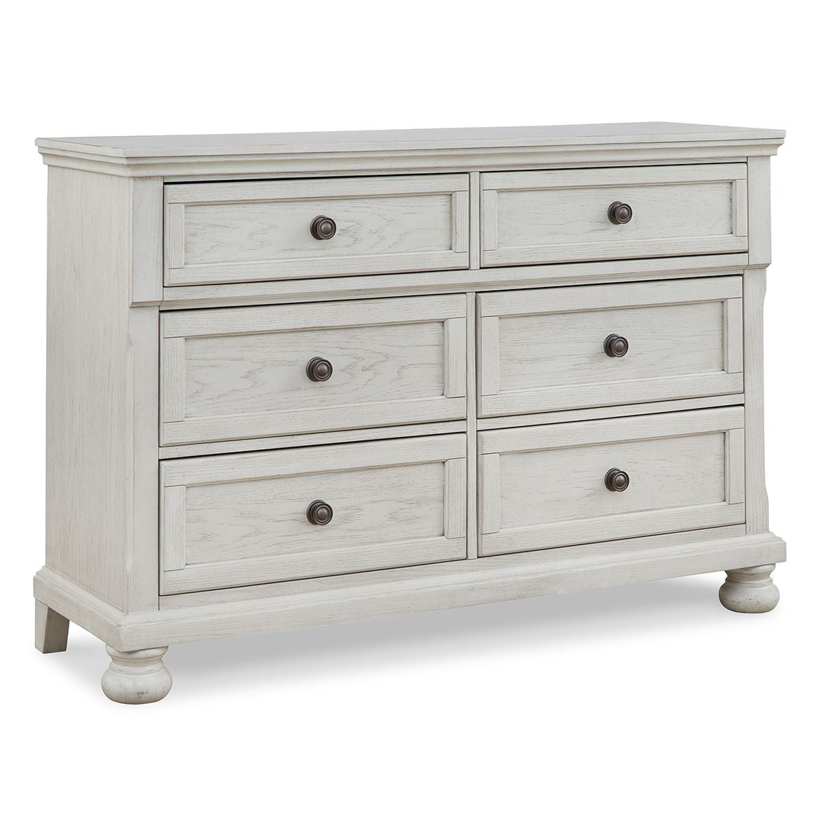 KENLEY WHT 6 DRAWER DRESSER