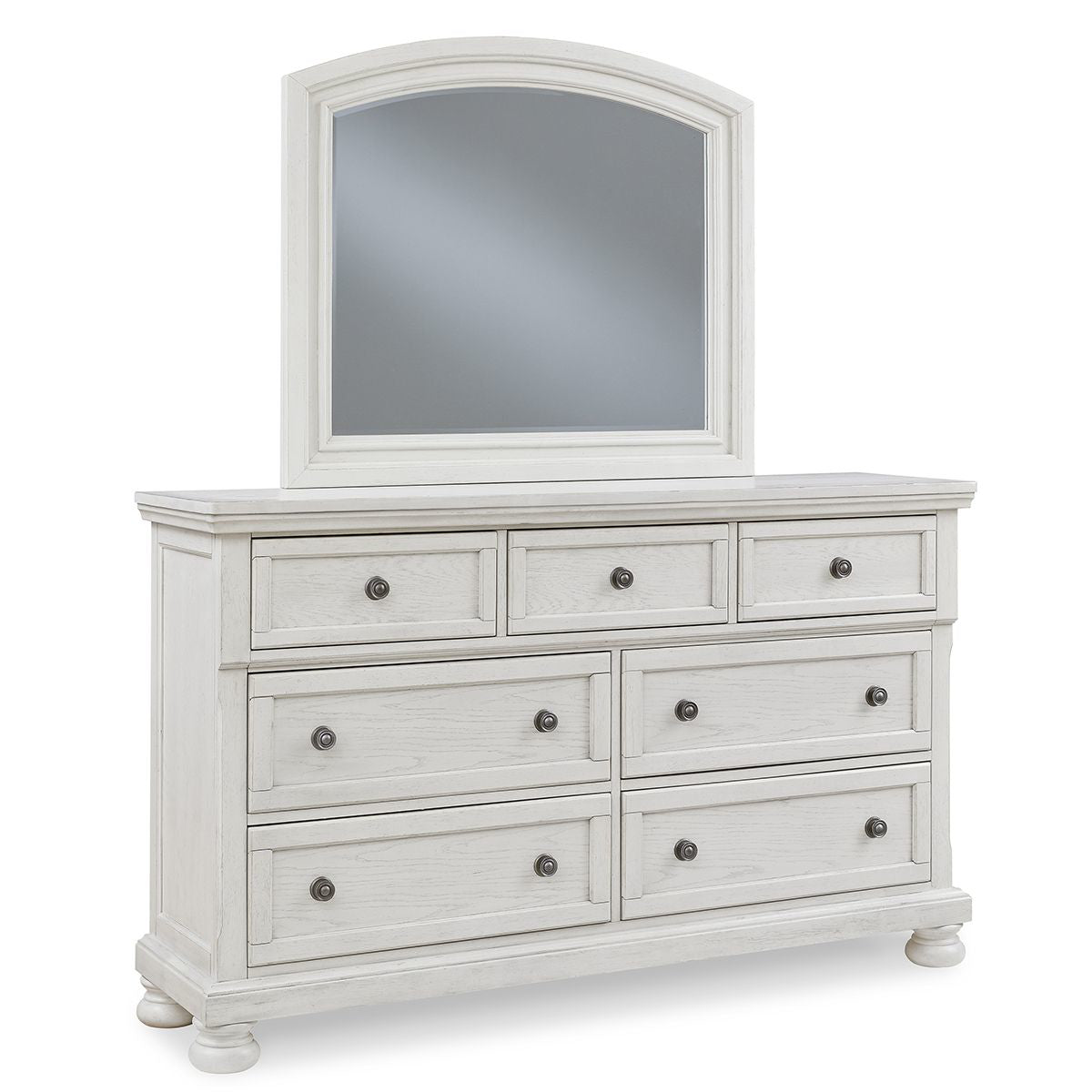 KENLEY WH 7 DRW DRESS W/MIRROR