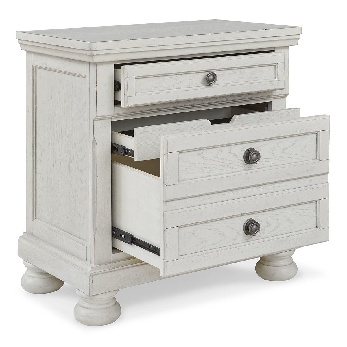 Kenley White 2dr Nightstand