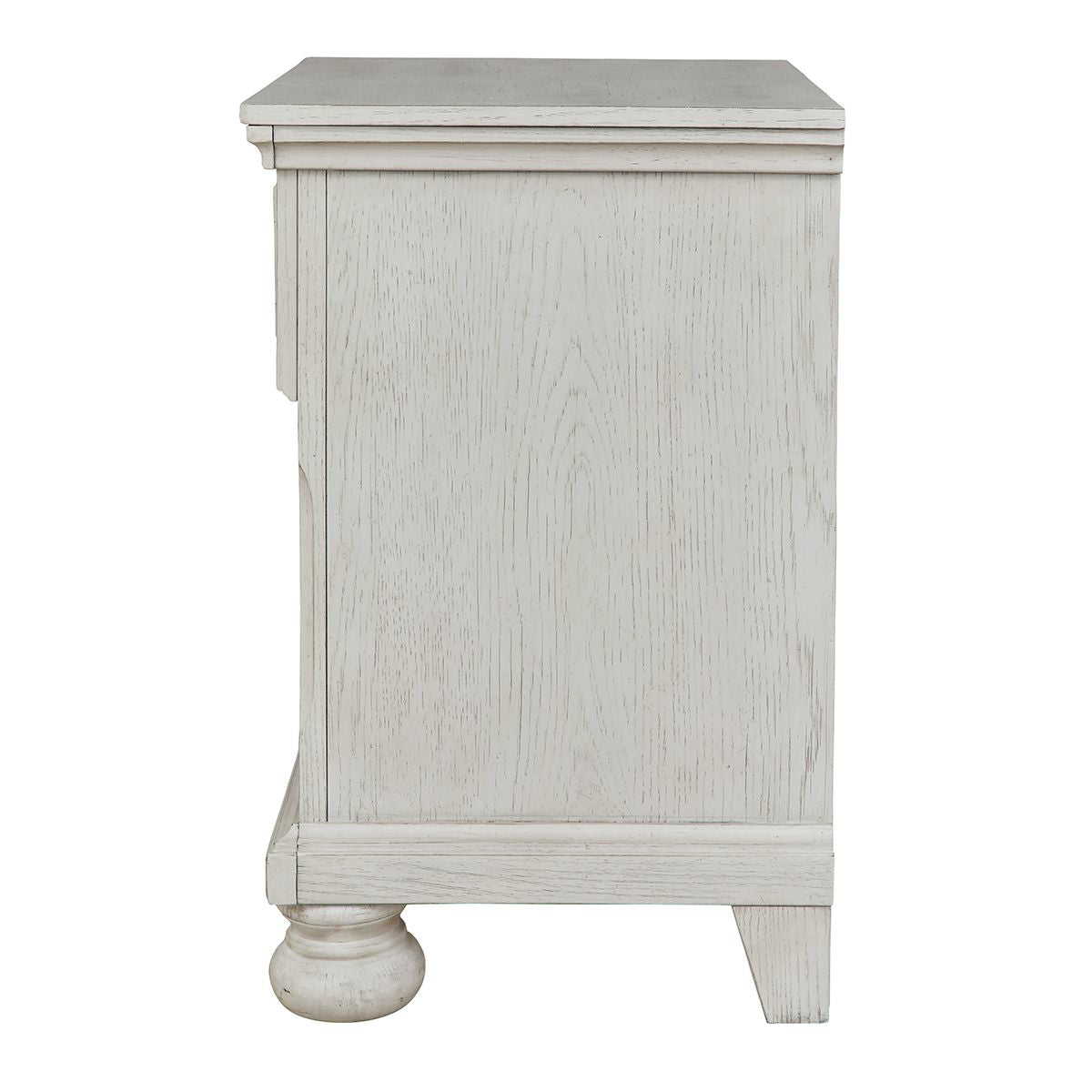 Kenley White 1 Dr Nightstand