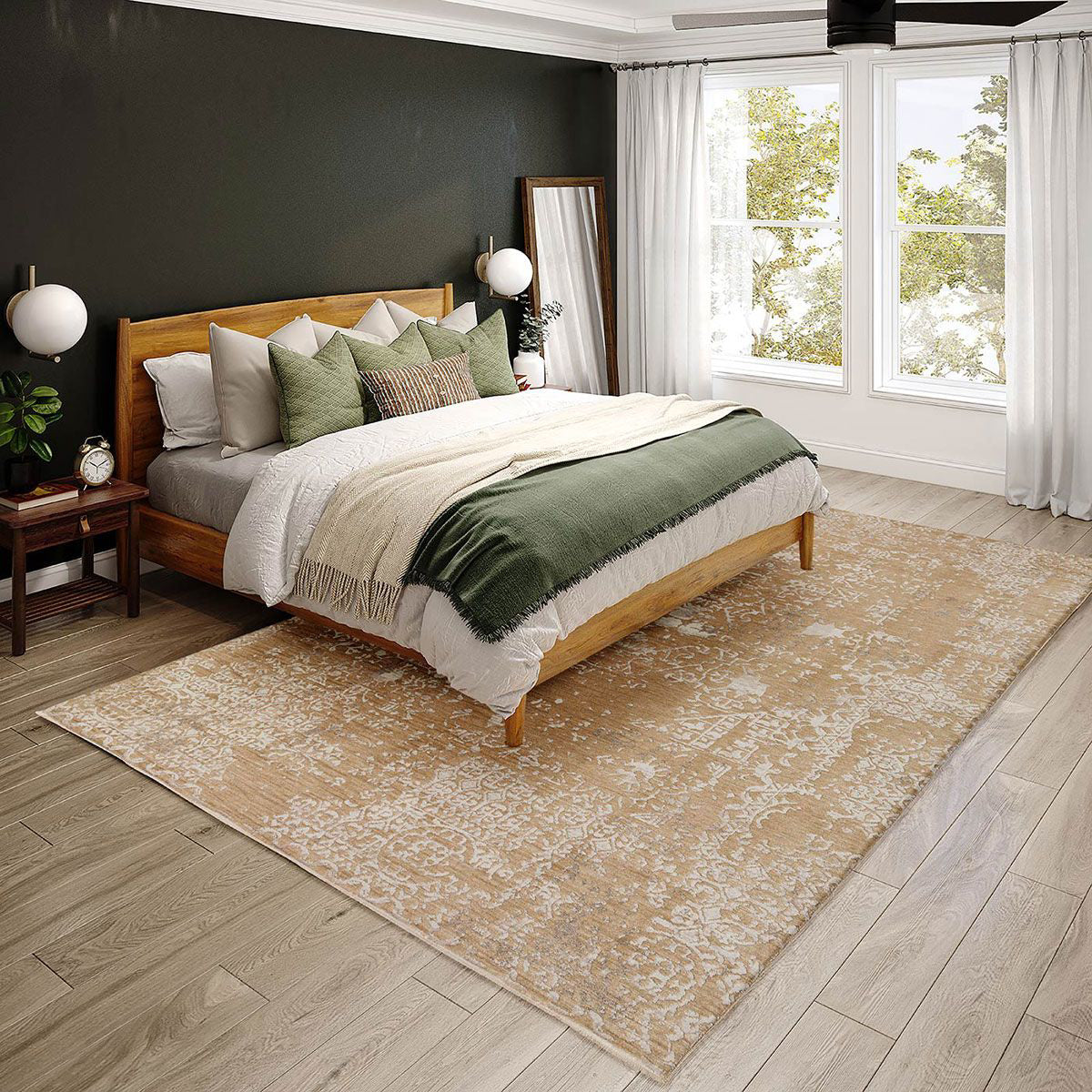 ANTALYA 3 FLAX 5'3X7'8 RUG