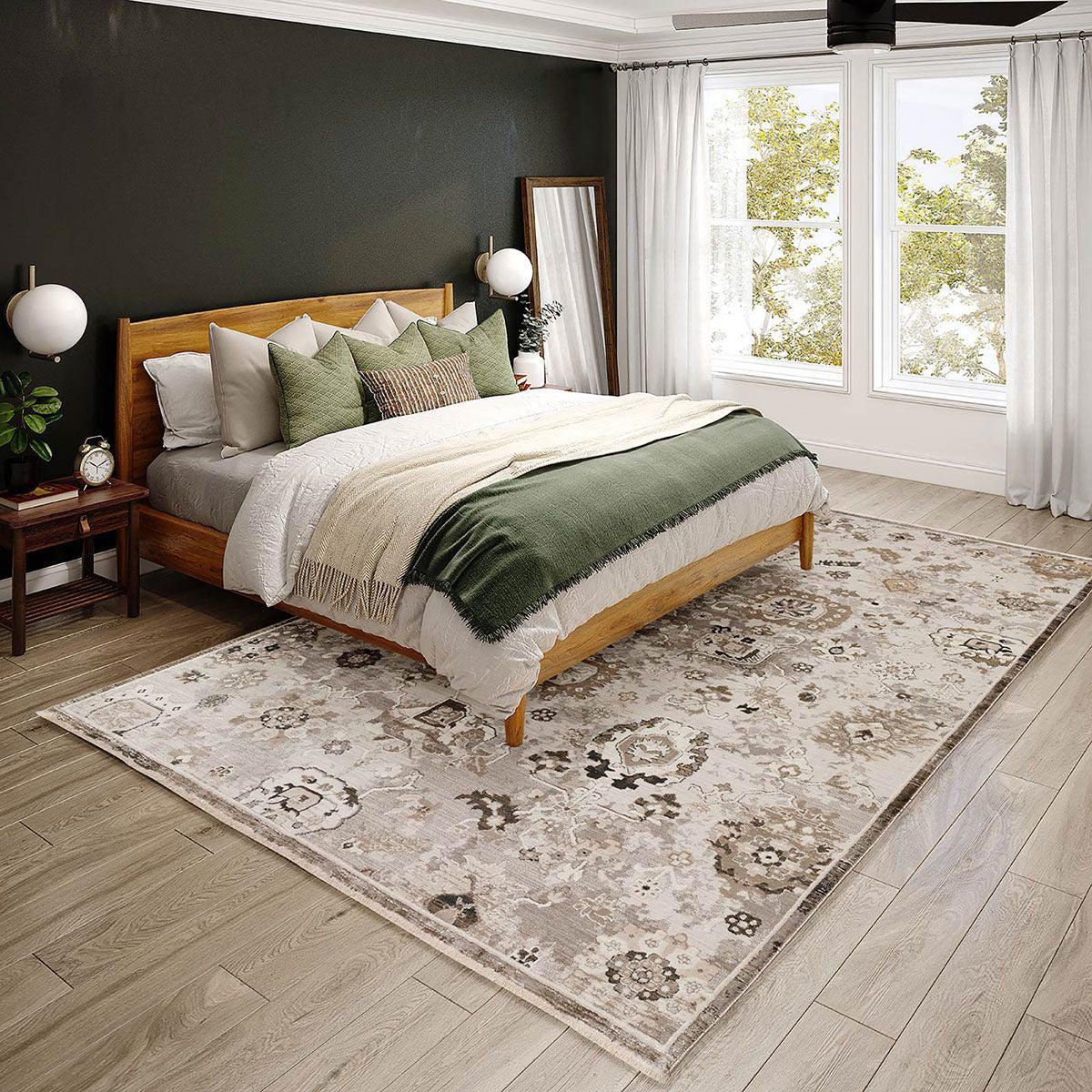 ANTALYA 5 SILVER 5'3X7'8 RUG
