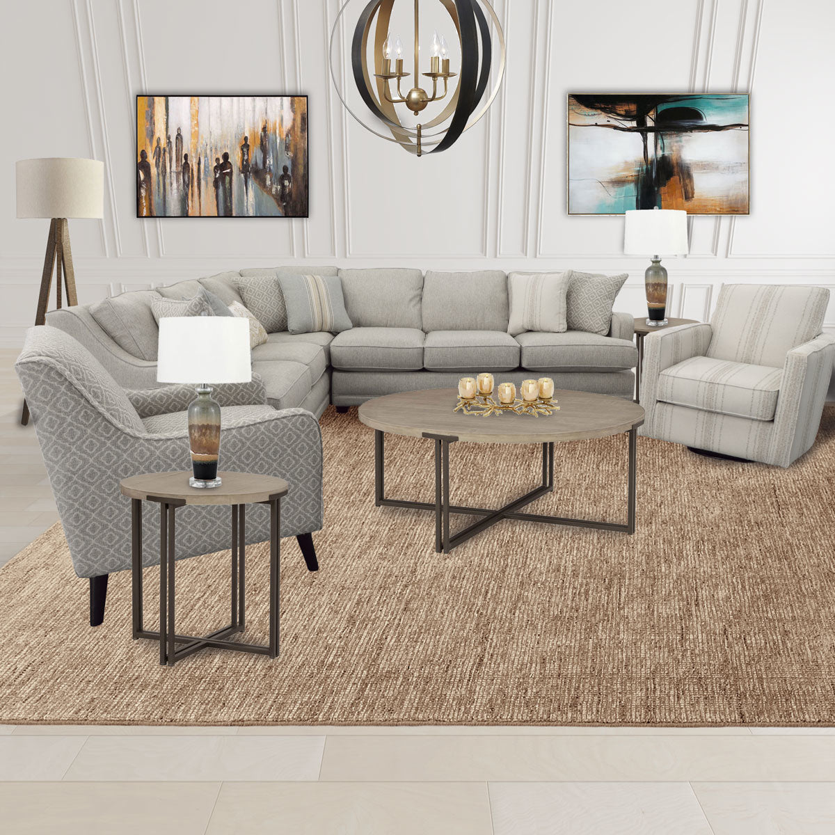 SUNLIGHT ACCENT CHAIR-DIAMOND