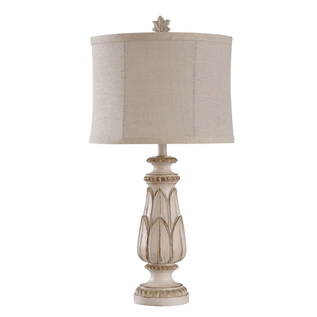 Antq Cream Trad T Lamp