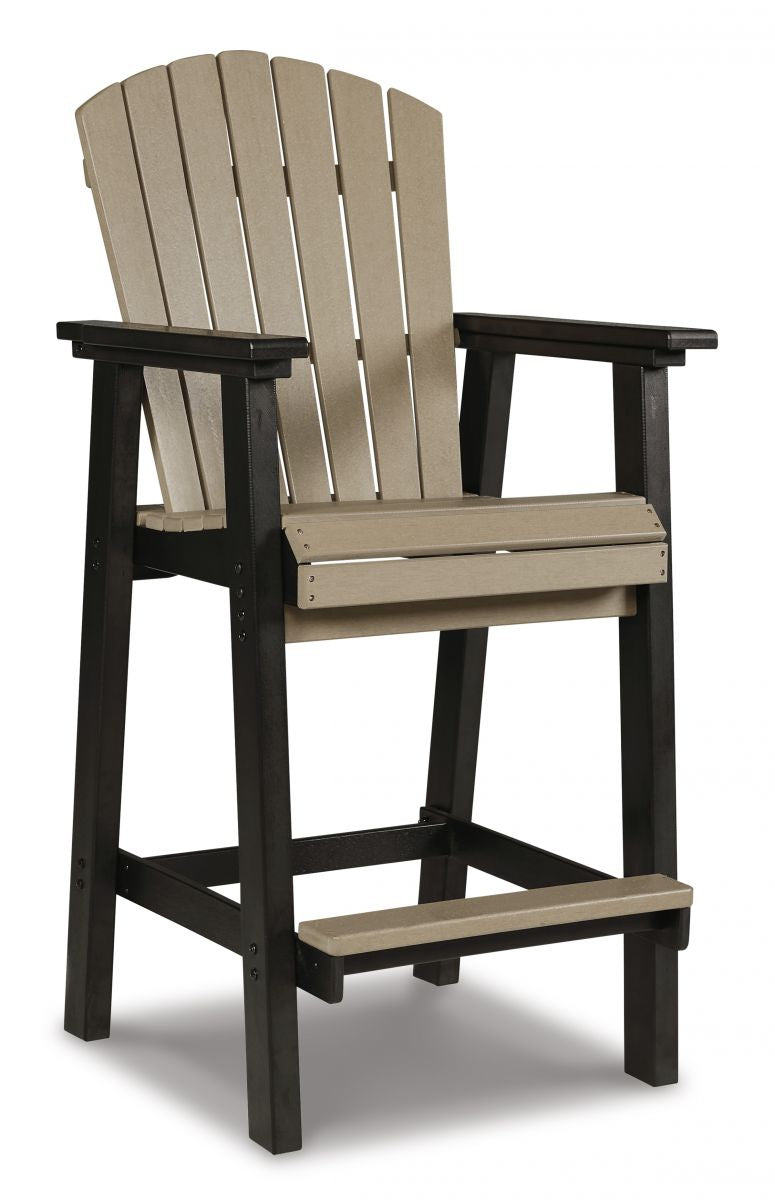 DAYTONA BLK/BRN BARSTOOL PAIR