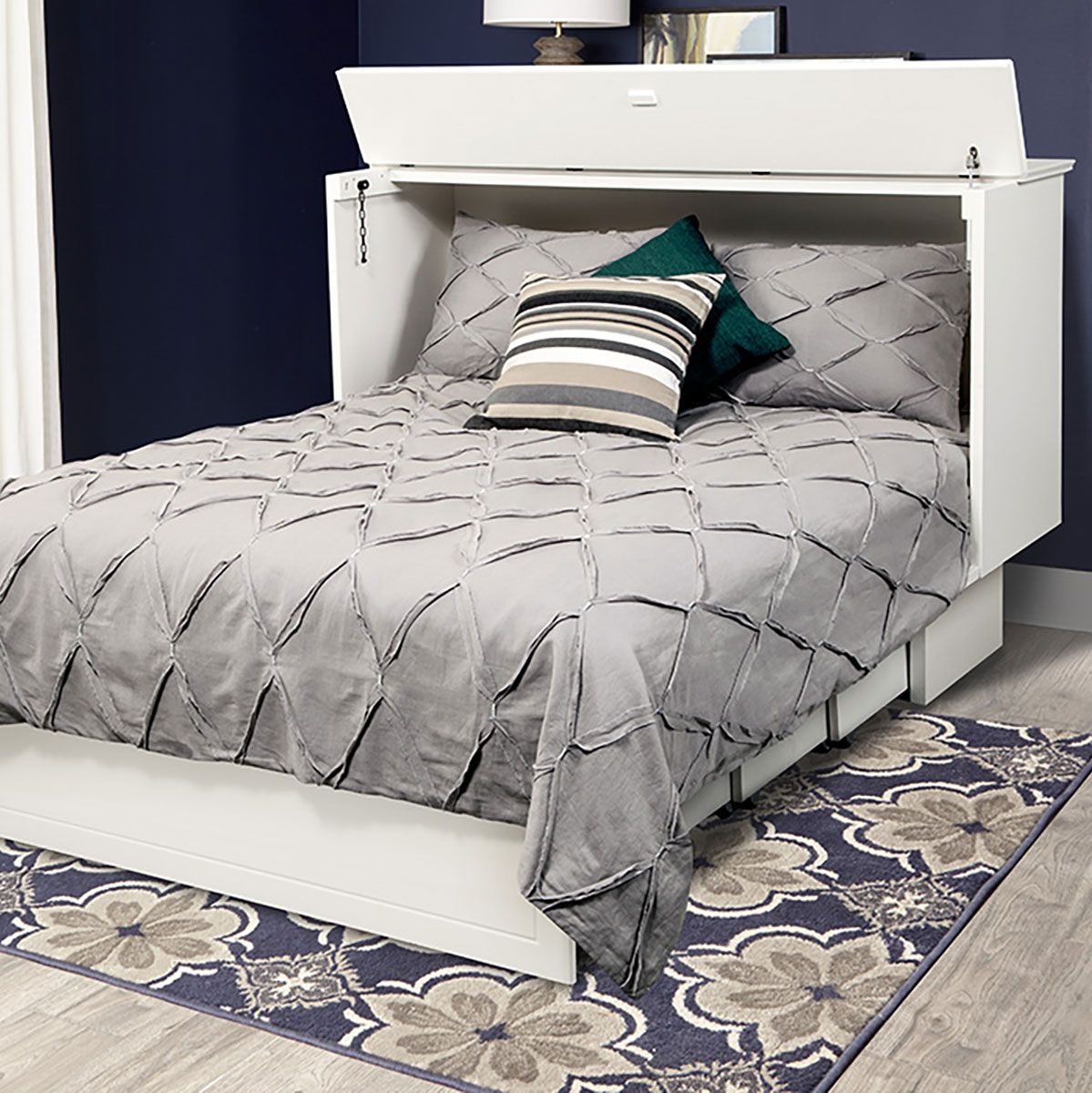Cottage Queen Credenza Cab Bed