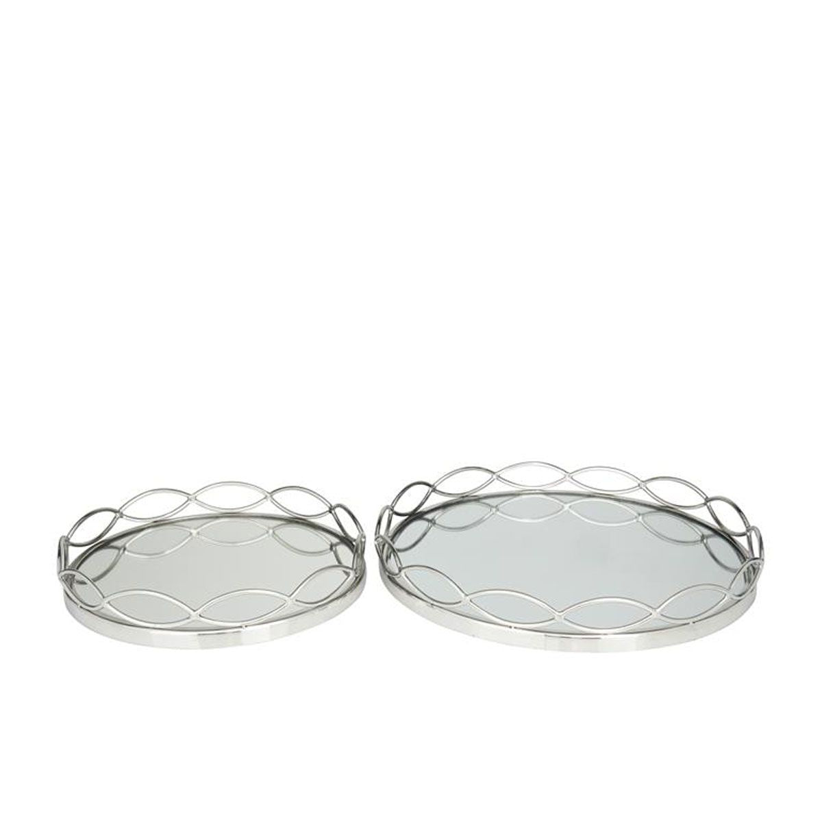 S Steel Mirr Trays S 2